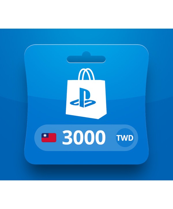 PlayStation Network TWD 3000 Card TW PlayStation 4 Key 